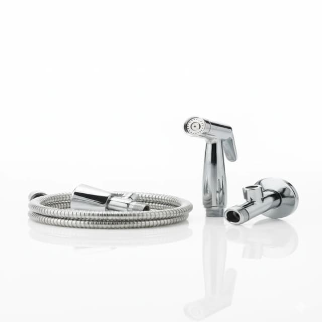 Kit Ducha Manual + Registro / Derivador + Mangueira – Acessório de Banheiro