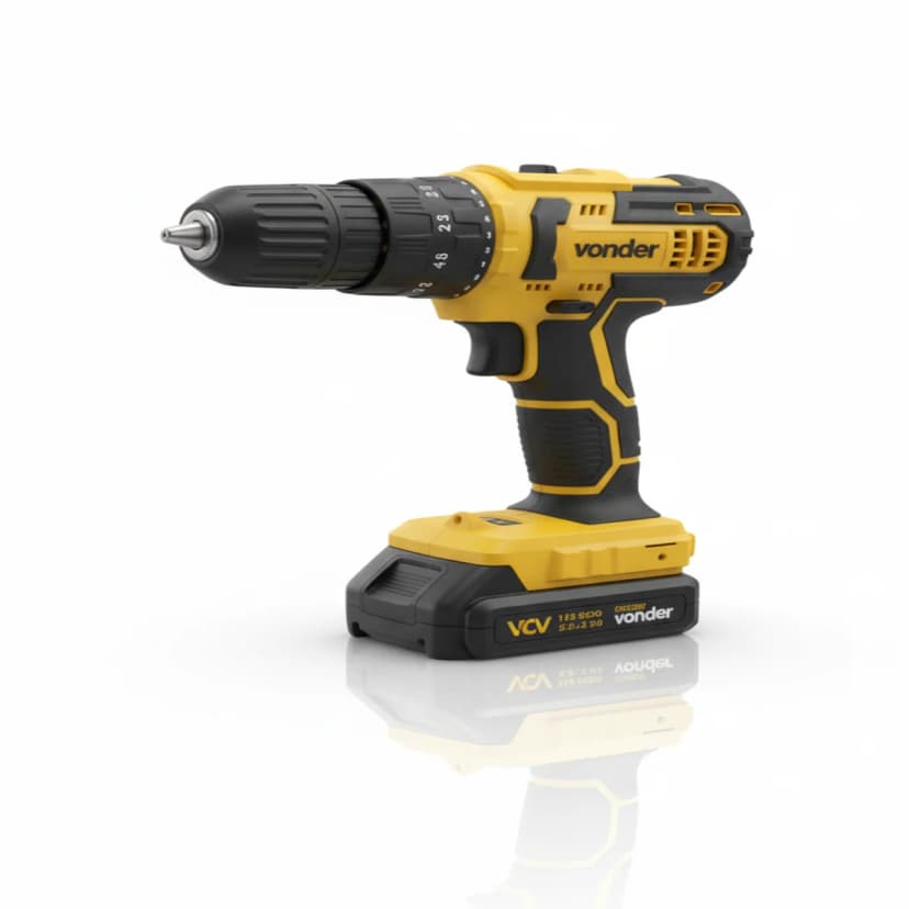 Parafusadeira e Furadeira de Impacto 18V Vonder – Potência e Versatilidade em suas Mãos