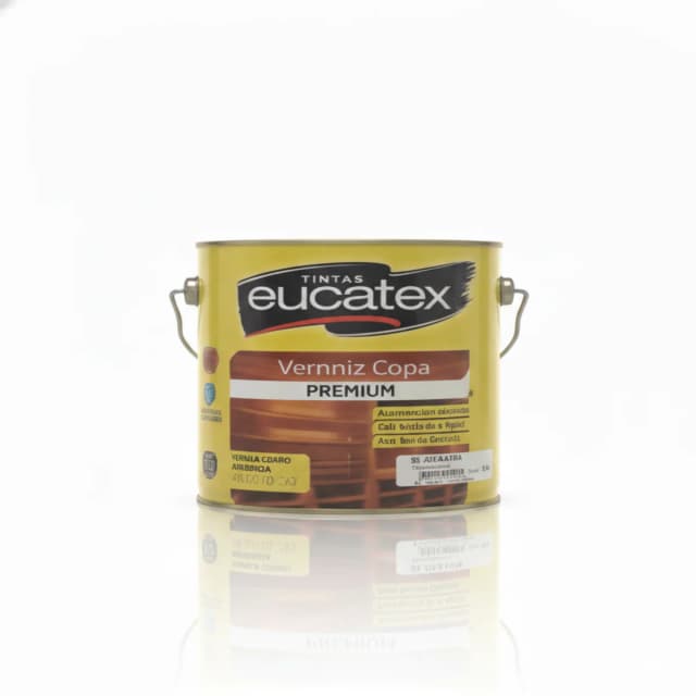 Verniz Copa Premium Eucatex – 3,600lProteção e Brilho Duradouro para Madeiras de Alta Qualidade